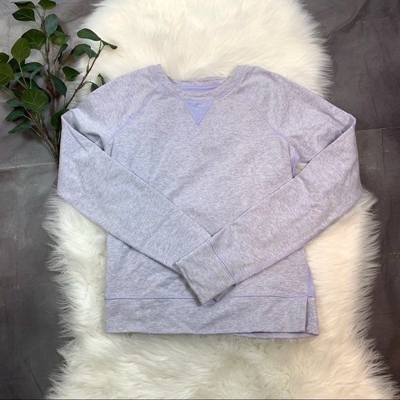 Lululemon ▪️Slipover Lavender sweater. Sz 2 - Picture 3 of 3